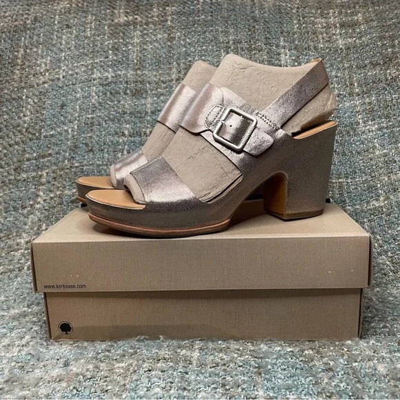 Kork-Ease Shoes Korkease San Carlos Heeled Leather Sandal In